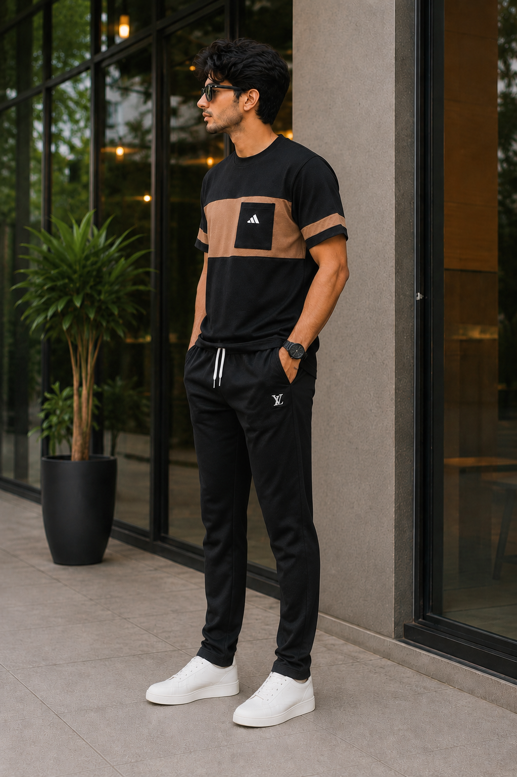 Waffle 6 way & Dry-Fit Tracksuit