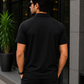 Premium Waffle Knit Polo Shirt.