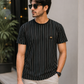 Luxury Waffle-Knit Polo Shirt
