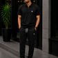 Black Chaina Fabric