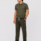 Men’s Elite Waffle Polo & Black Dry-Fit Tracksuit